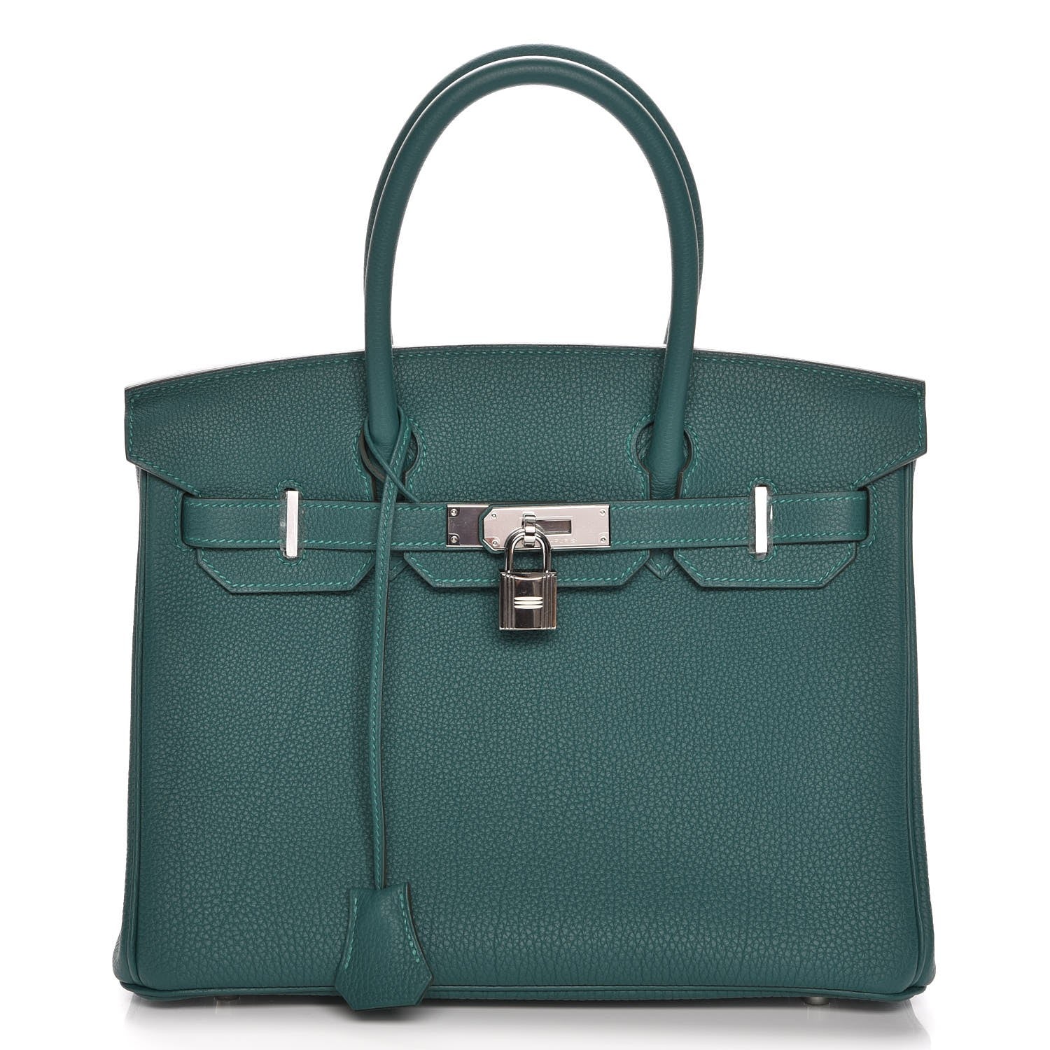 Hermes Togo Birkin 30 Malachite 1 of 32