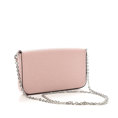 Louis Vuitton Epi Pochette Felicie Rose Ballerine 3 of 11