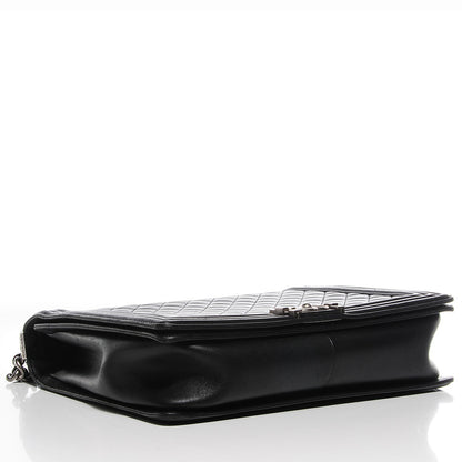Chanel Lambskin Quilted Large Boy Flap Black 4 of 8