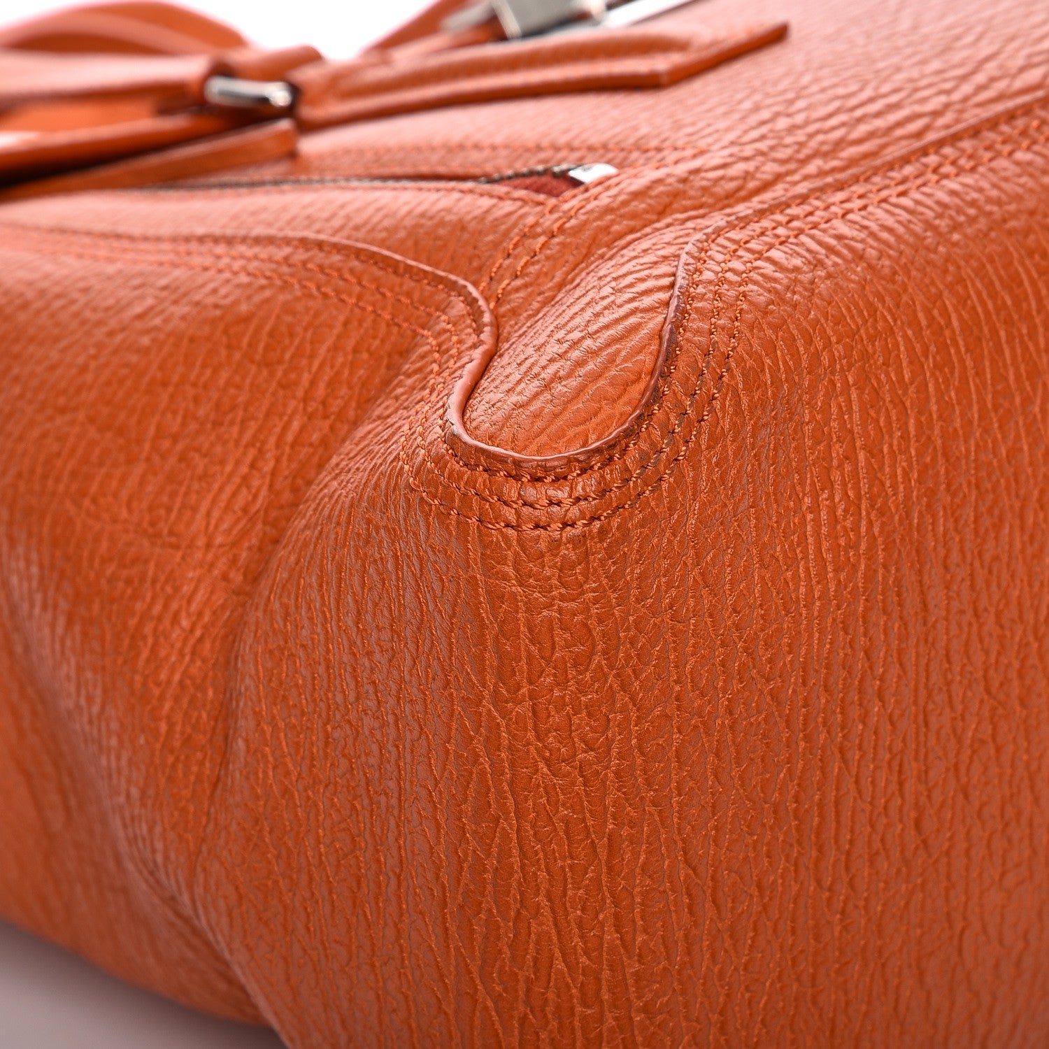 3.1 Phillip Lim 3.1 Textured Calfskin Large Pashli Satchel Mandarin 11 of 14