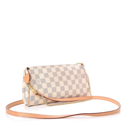 Louis Vuitton Damier Azur Eva Clutch 3 of 8