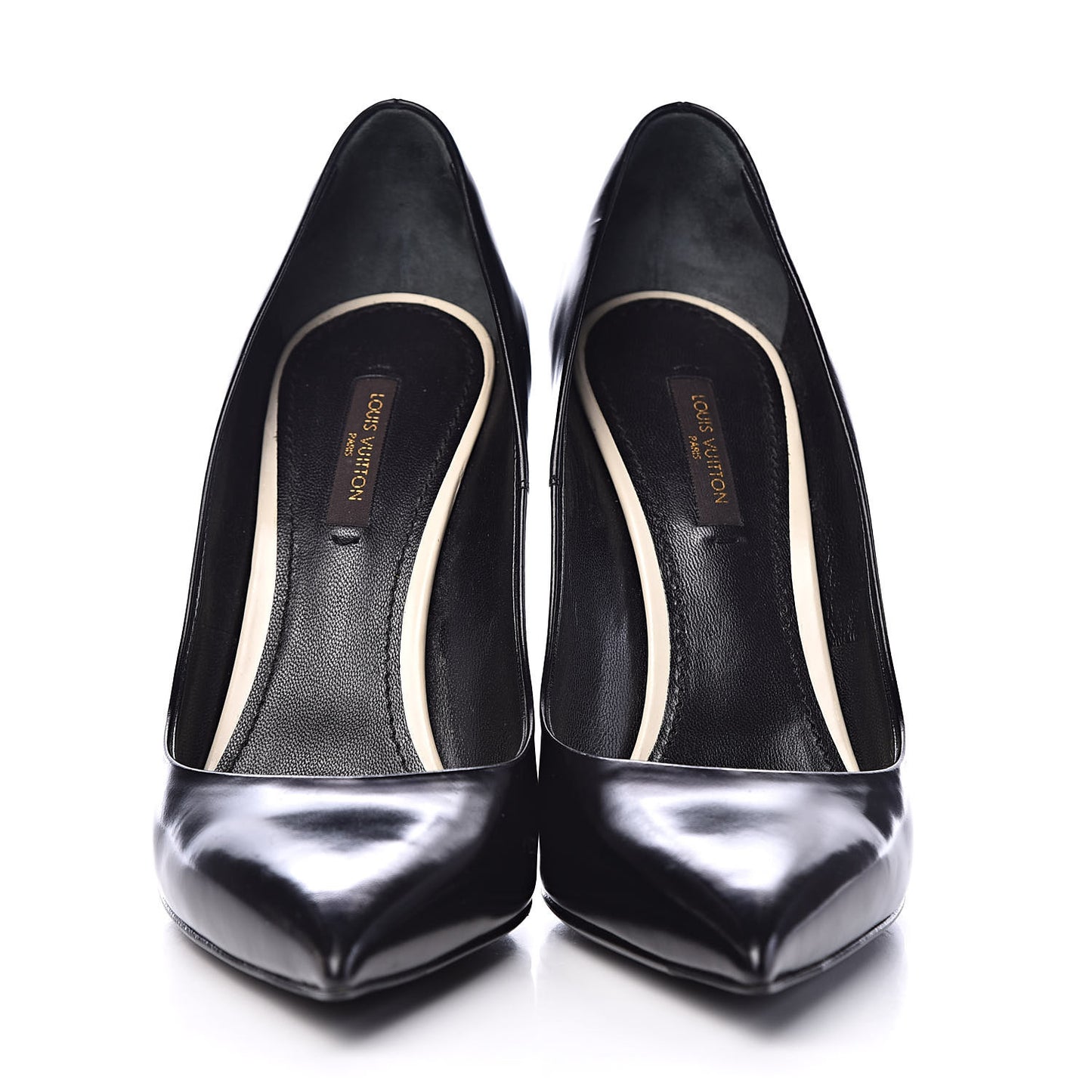 Calfskin Eyeline Pumps 37.5 Black