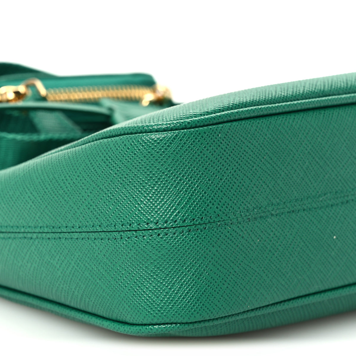Prada Saffiano Lux Re-Edition 2005 Shoulder Bag Mango 9 of 10