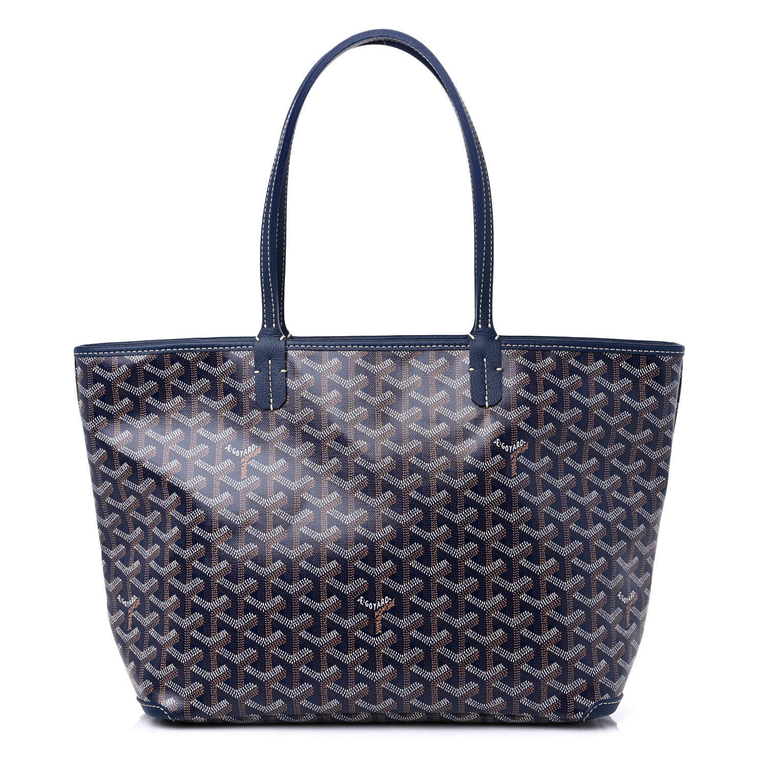 Goyard Goyardine Artois PM Navy 1 of 9