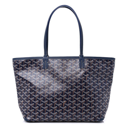 Goyard Goyardine Artois PM Navy 1 of 9