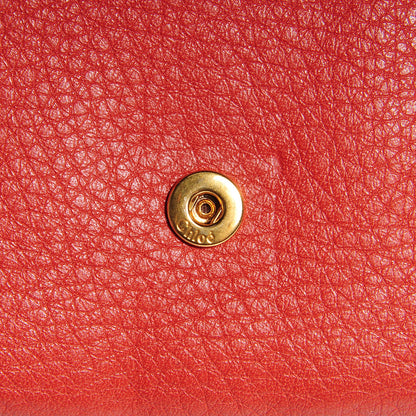 Chloe Calfskin Marcie Compact Wallet Maple Leaf 8 of 9