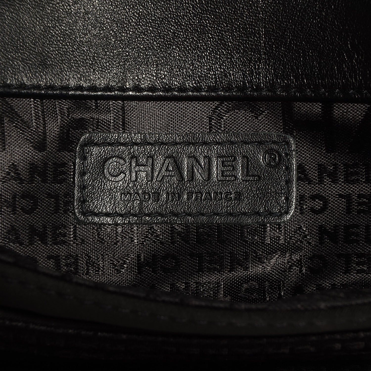 Chanel Jersey Quilted Mademoiselle Messenger Flap Bag Black 6 of 8