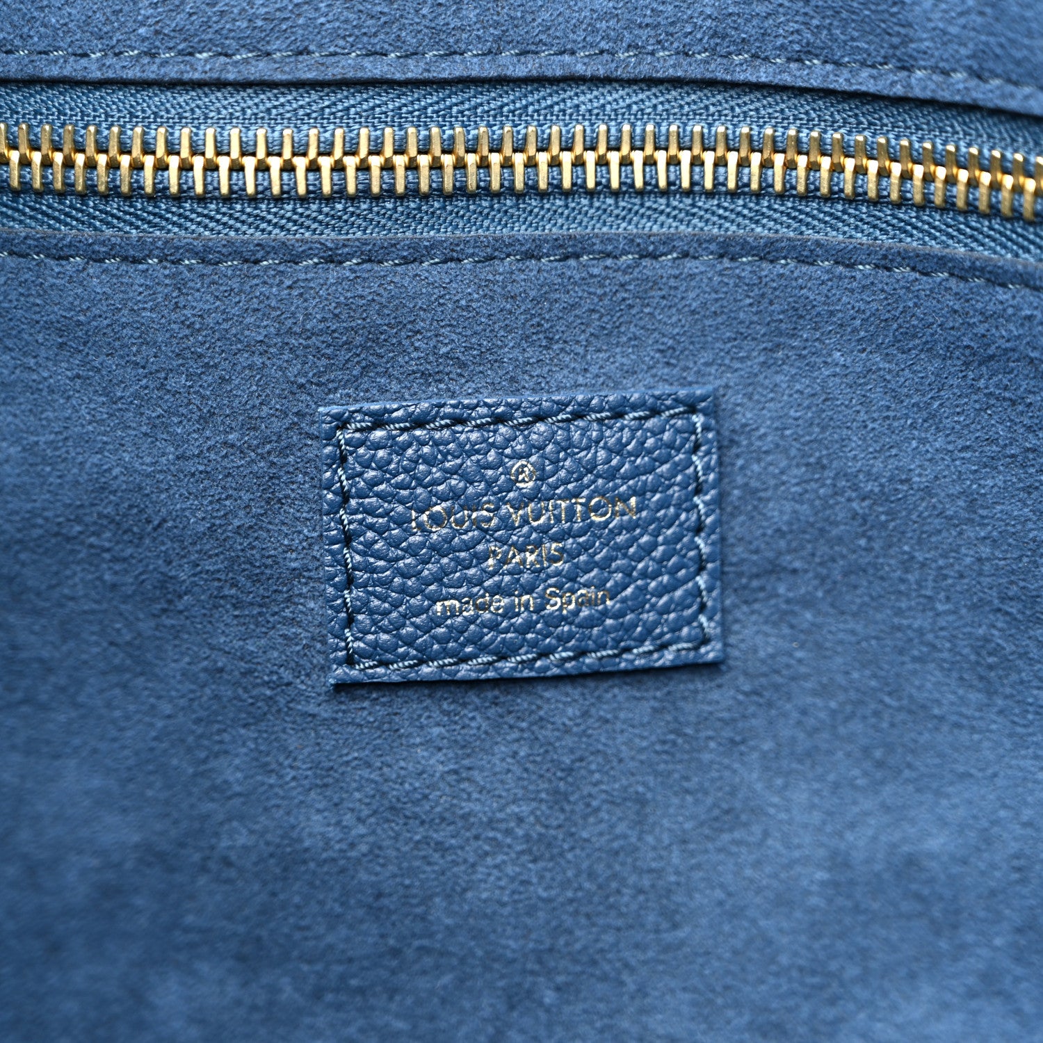 Louis Vuitton Empreinte Monogram Giant Neverfull MM Degrade Bleu 7 of 14