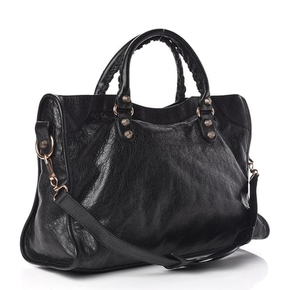 Balenciaga Agneau Giant 12 Rose Gold Hardware City Black 3 of 14