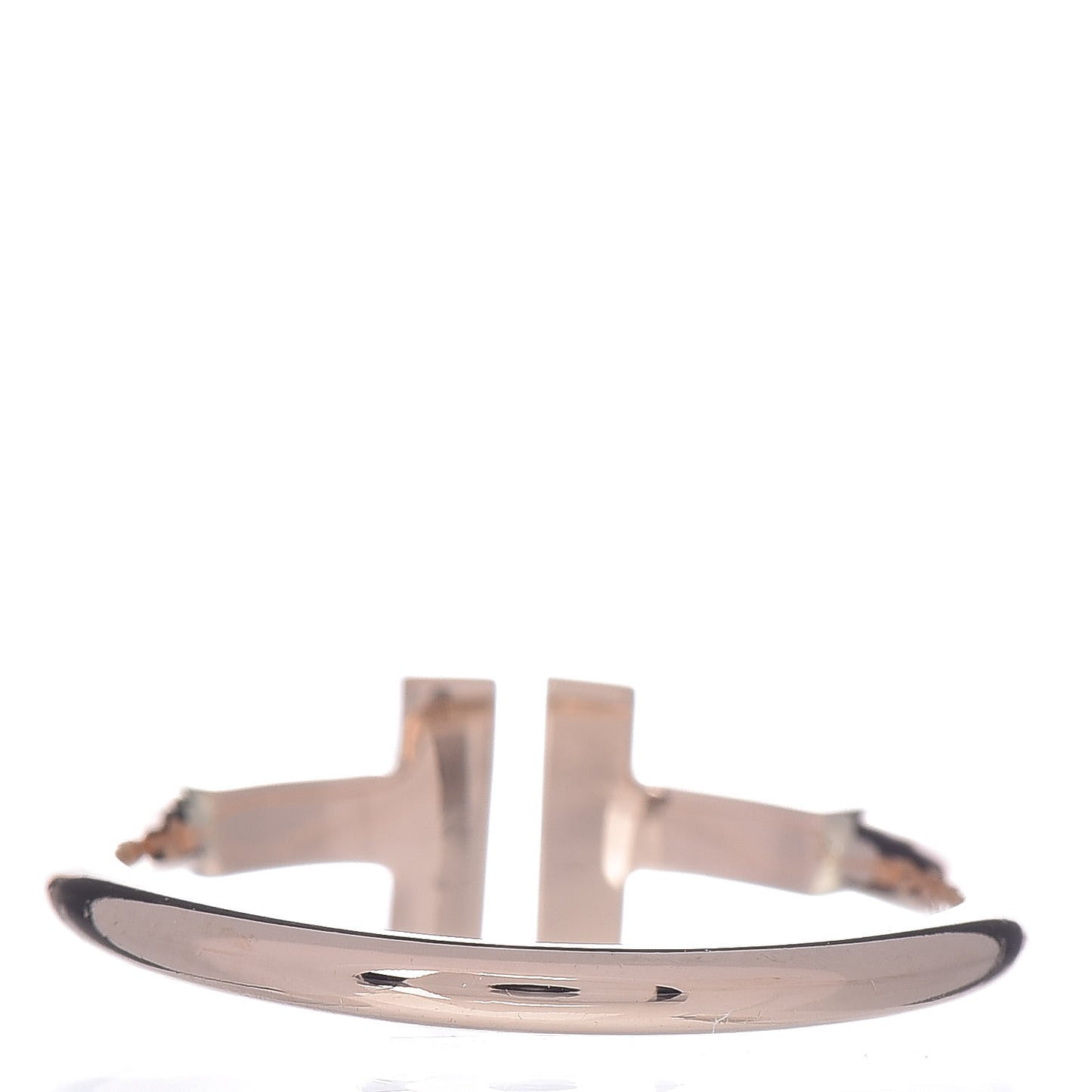 18K Rose Gold T Wire Ring 50 5.25