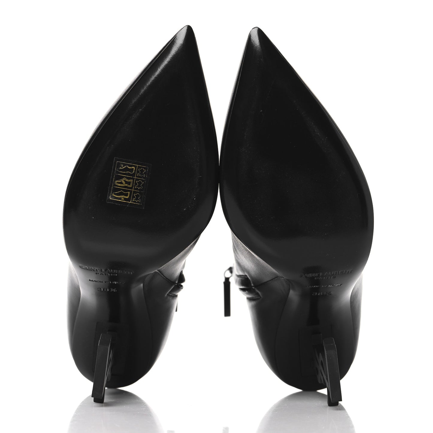 Nappa Vendome Opyum 110 Ankle Boots 38.5 Black