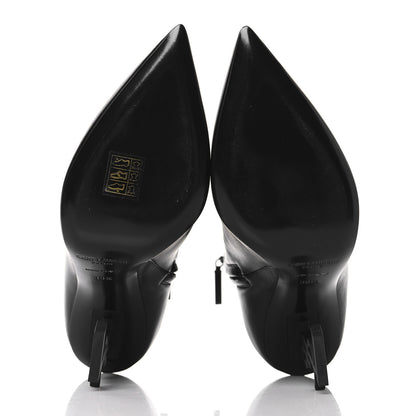 Saint Laurent Nappa Vendome Opyum 110 Ankle Boots 38.5 Black 6 of 9