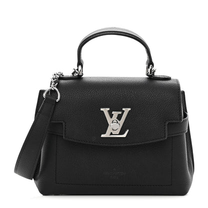 Louis Vuitton Calfskin Lockme Ever Mini Black 1 of 14