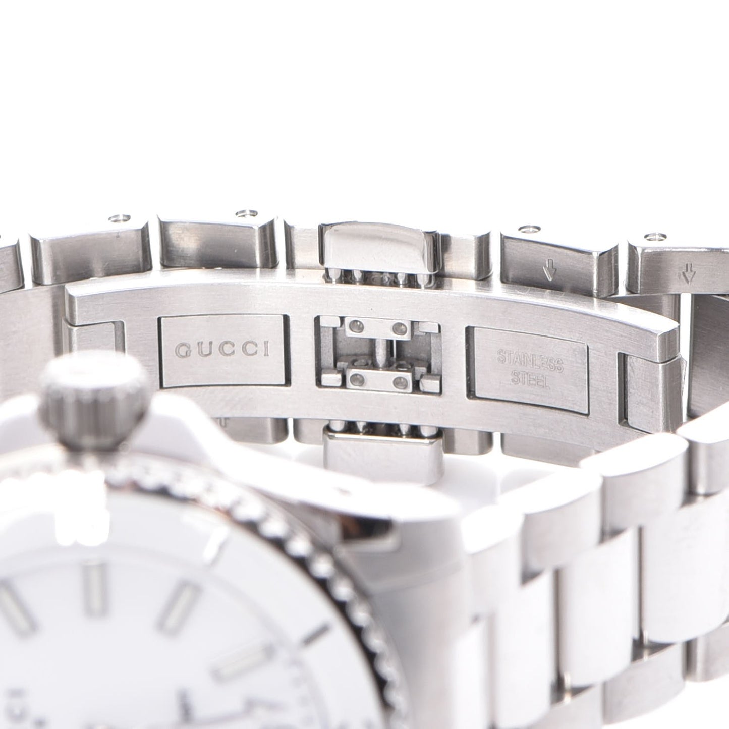 Stainless Steel 32mm Dive Quartz Watch White