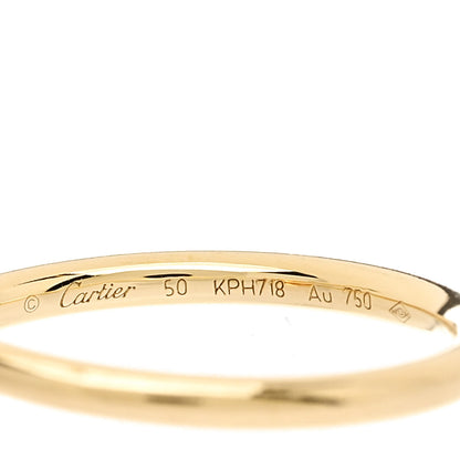 Cartier 18K Yellow Gold Small Juste Un Clou Ring 50 5.25 4 of 5