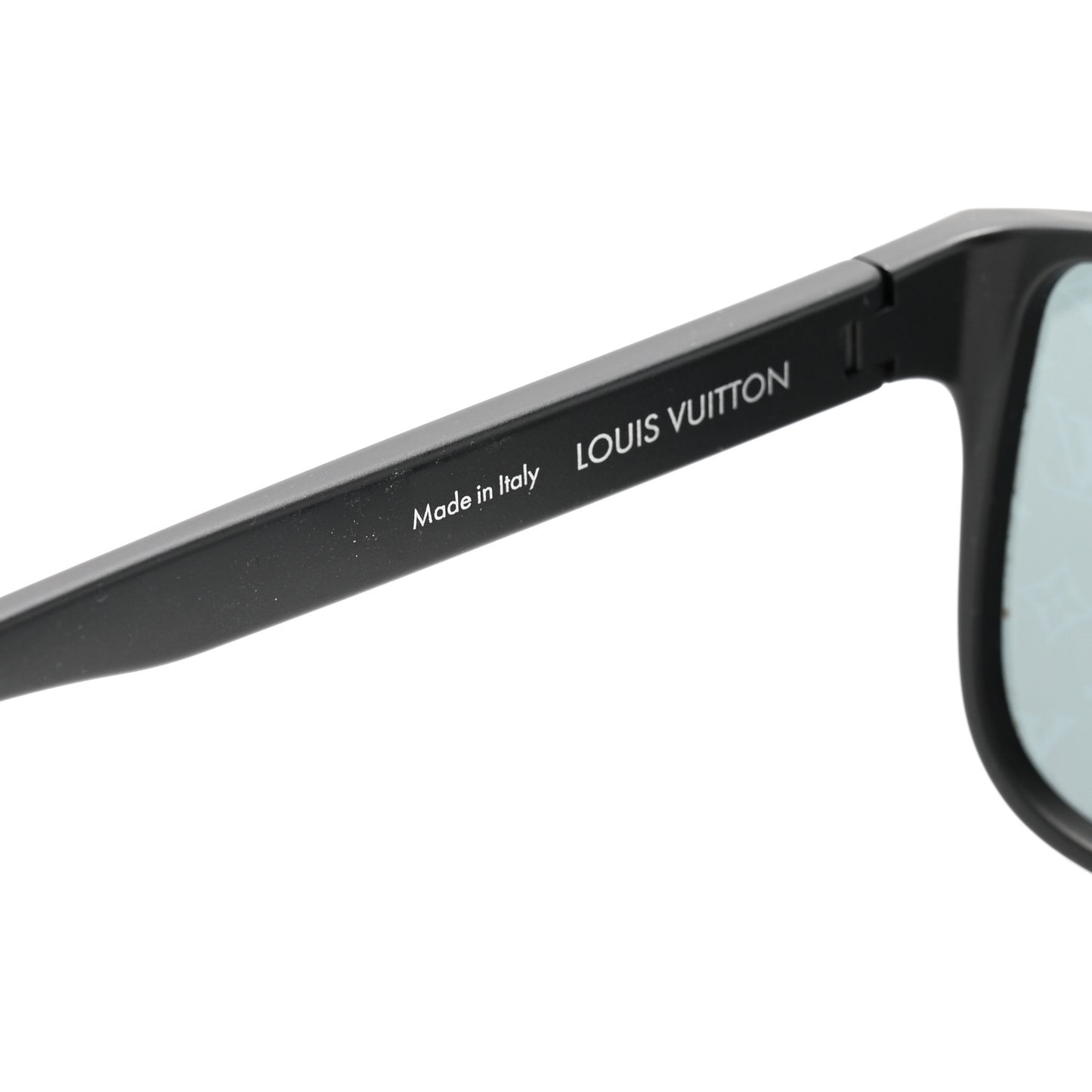 Acetate LV Waimea Square Sunglasses Z1082W Black