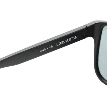 Louis Vuitton Acetate LV Waimea Square Sunglasses Z1082W Black 5 of 7