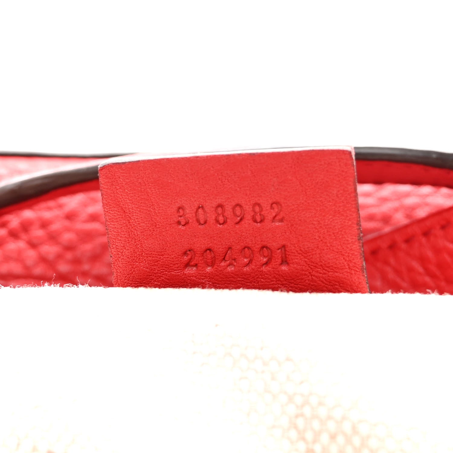 Gucci Pebbled Calfskin Medium Soho Chain Shoulder Bag Tabasco Red 7 of 11