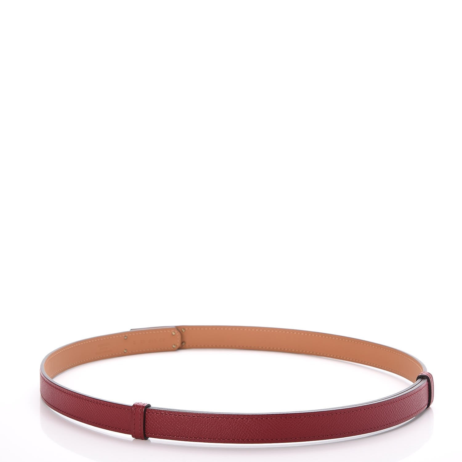 Hermes Epsom Kelly Belt Rouge Grenat 3 of 5