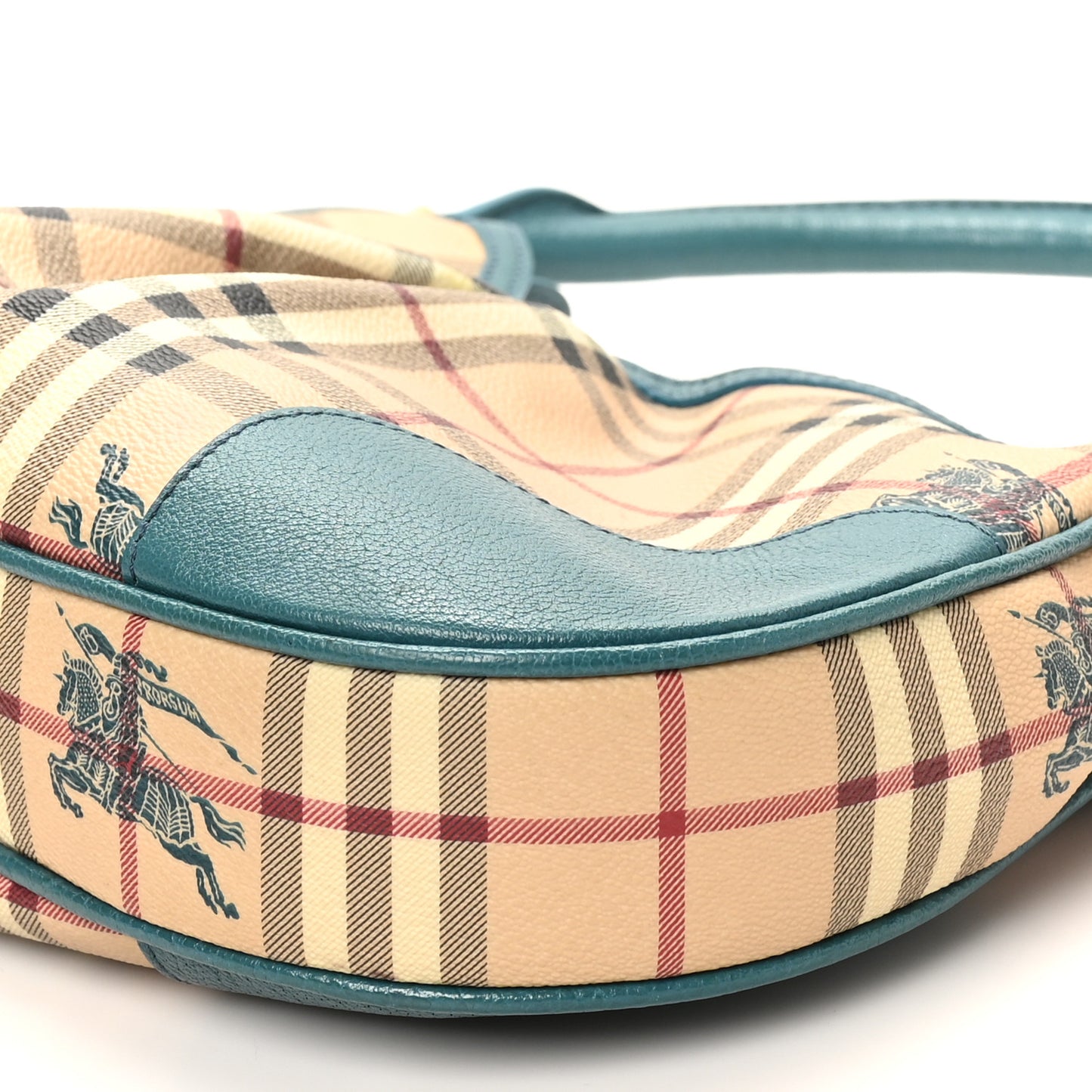 Haymarket Check Small Hernville Hobo Blue
