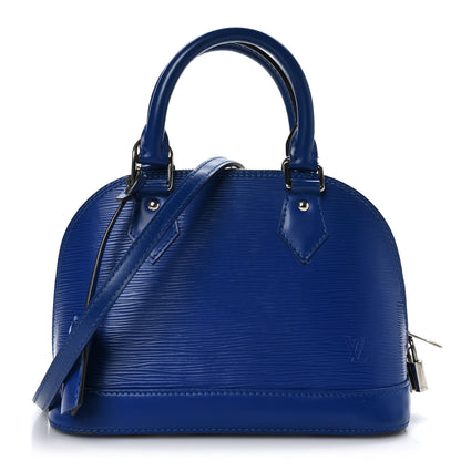 Louis Vuitton Epi Alma BB Blueberry 1 of 9
