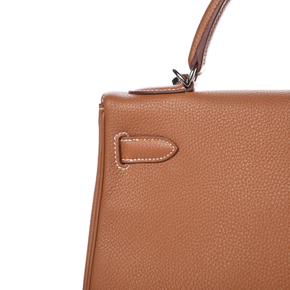 Hermes Togo Kelly Retourne 32 Gold 31 of 38