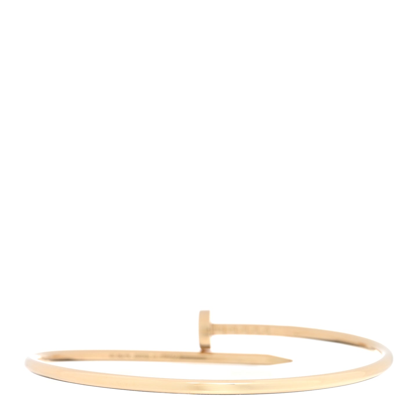18K Yellow Gold Small Juste Un Clou Bracelet 17