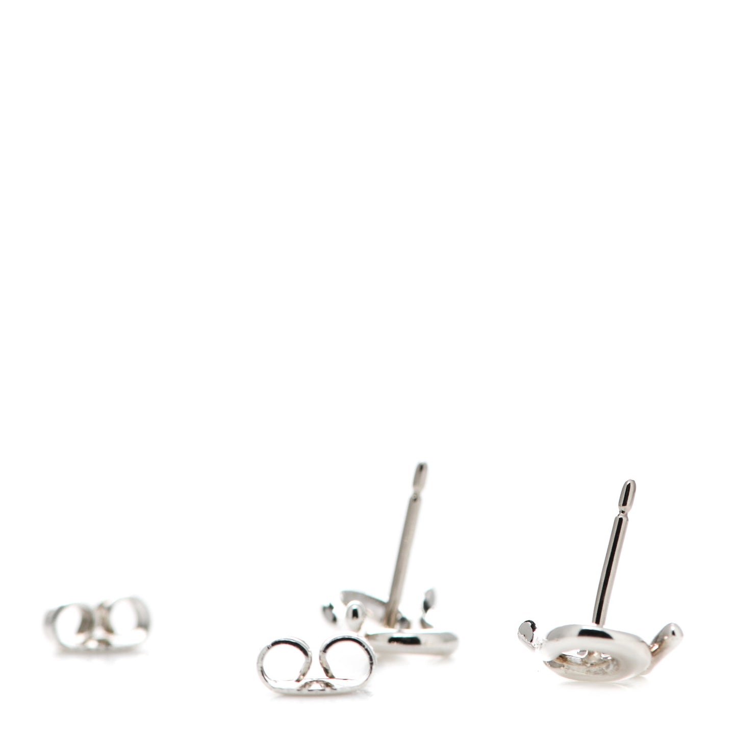 Sterling Silver Elsa Peretti Open Wave Earrings