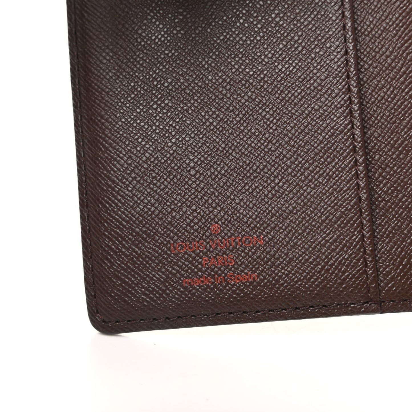 Damier Ebene Small Ring Agenda Cover