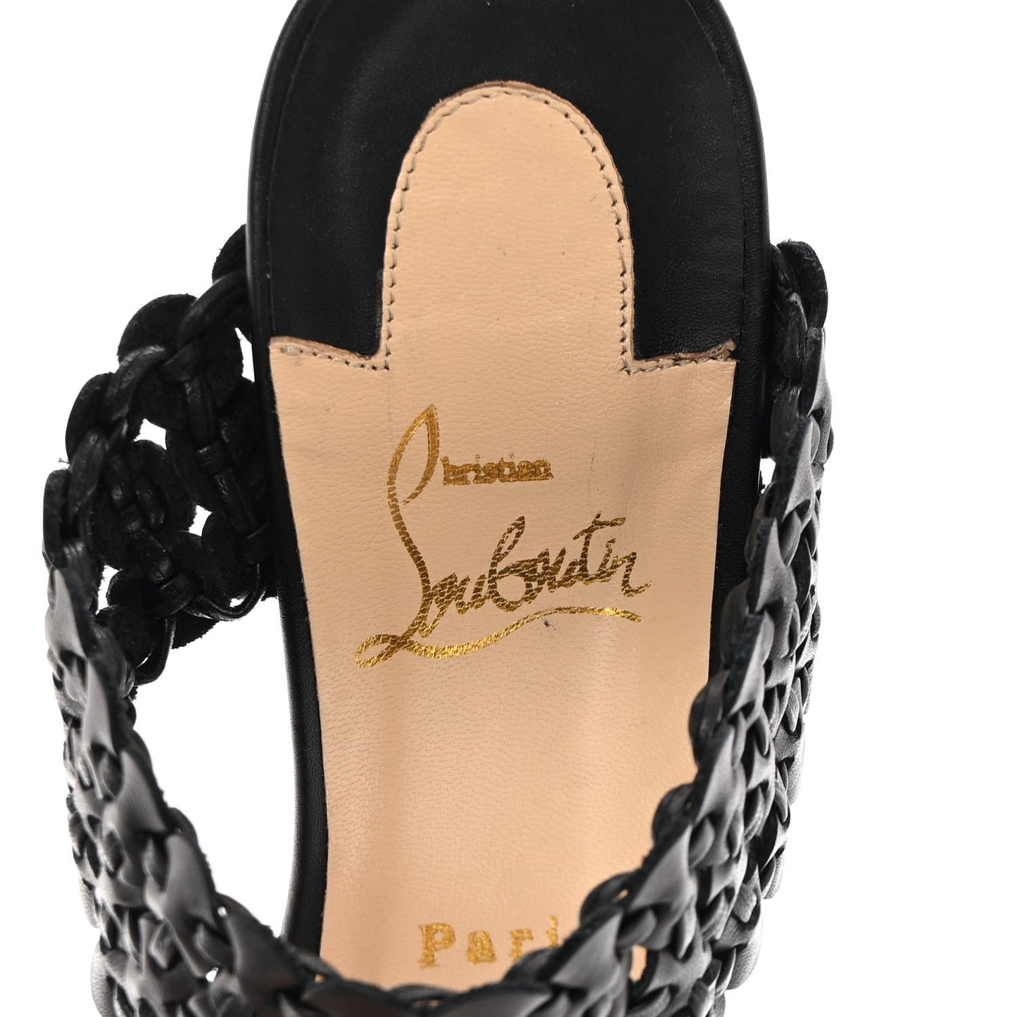 Kid Braided Calamazone 85 Sandals 40 Black