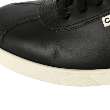 Chanel Calfskin CC Womens Sneakers 40.5 Black 12 of 12
