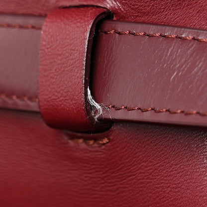 Celine Box Calfskin Teen Classic Box Flap Bag Burgundy 11 of 11
