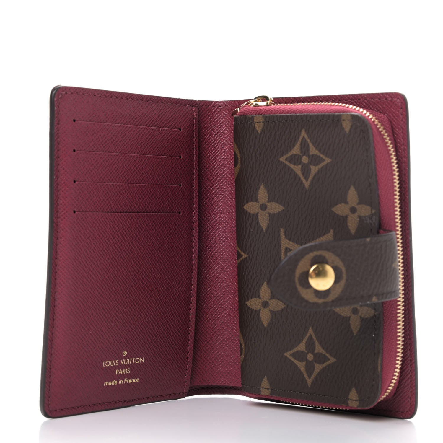 Louis Vuitton Monogram Juliette Wallet Fuchsia 4 of 5