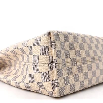 Louis Vuitton Damier Azur Graceful PM Rose Ballerine 9 of 11