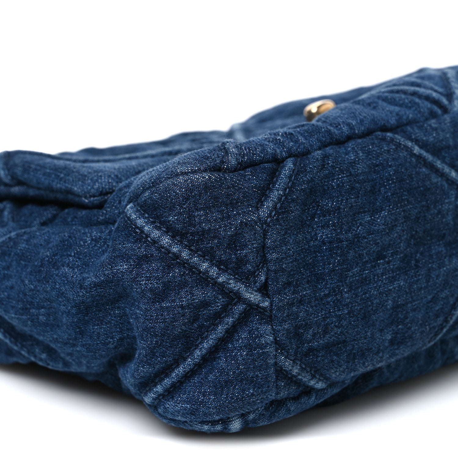 Chanel Denim Quilted Medium Chanel 19 Flap Blue 9 of 10