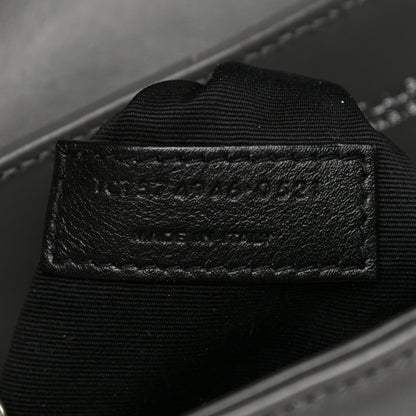 Saint Laurent Calfskin Y Quilted Monogram Medium Loulou Chain Satchel Earth 8 of 11