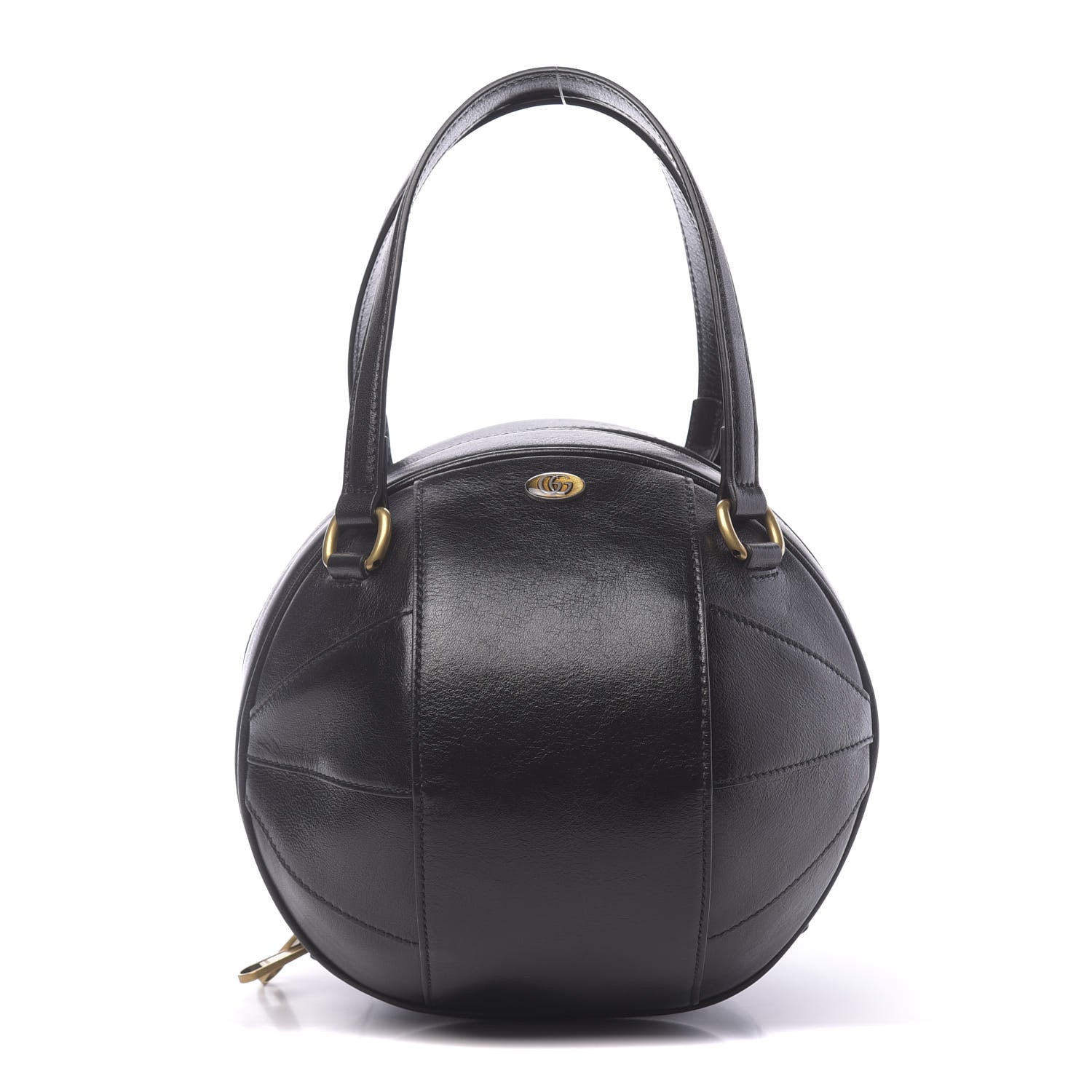 Gucci Piuma Lux Energy Tifosa Basketball Shaped Shoulder Bag Black 1 of 10