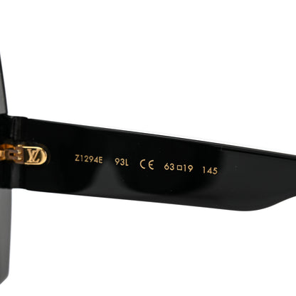 Louis Vuitton Acetate Nylon In The Mood For Love Sunglasses Z1294E Black 6 of 6