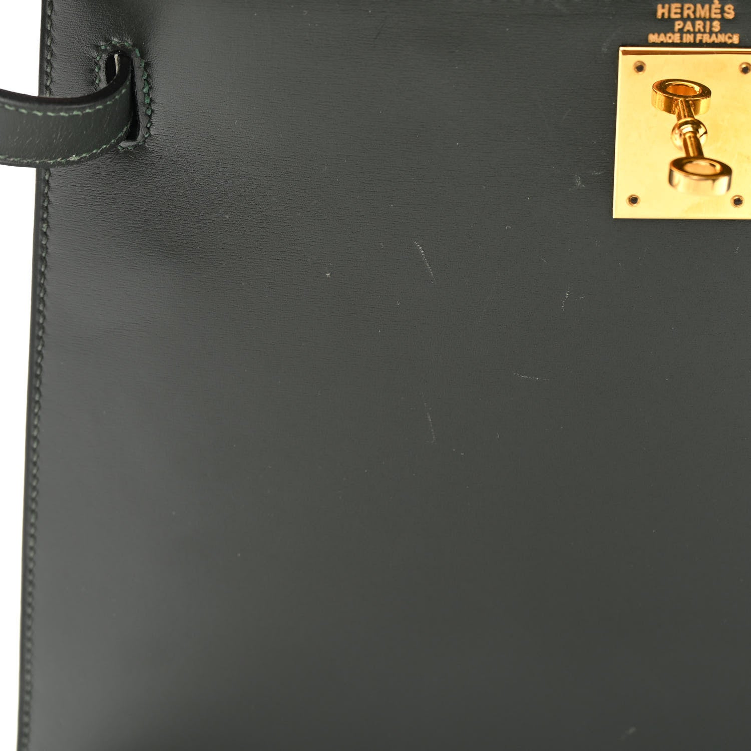Hermes Box Kelly Sellier 28 Vert Fonce 17 of 25