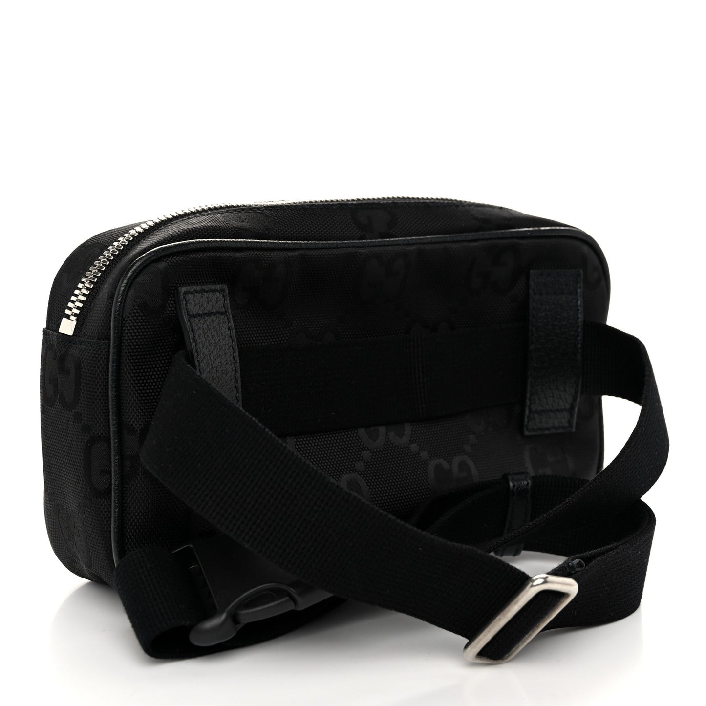 Econyl Nylon Monogram Off The Grid Belt Bag Black