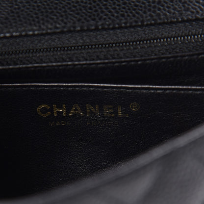 Chanel Caviar Quilted Mini Square Flap Black 6 of 9