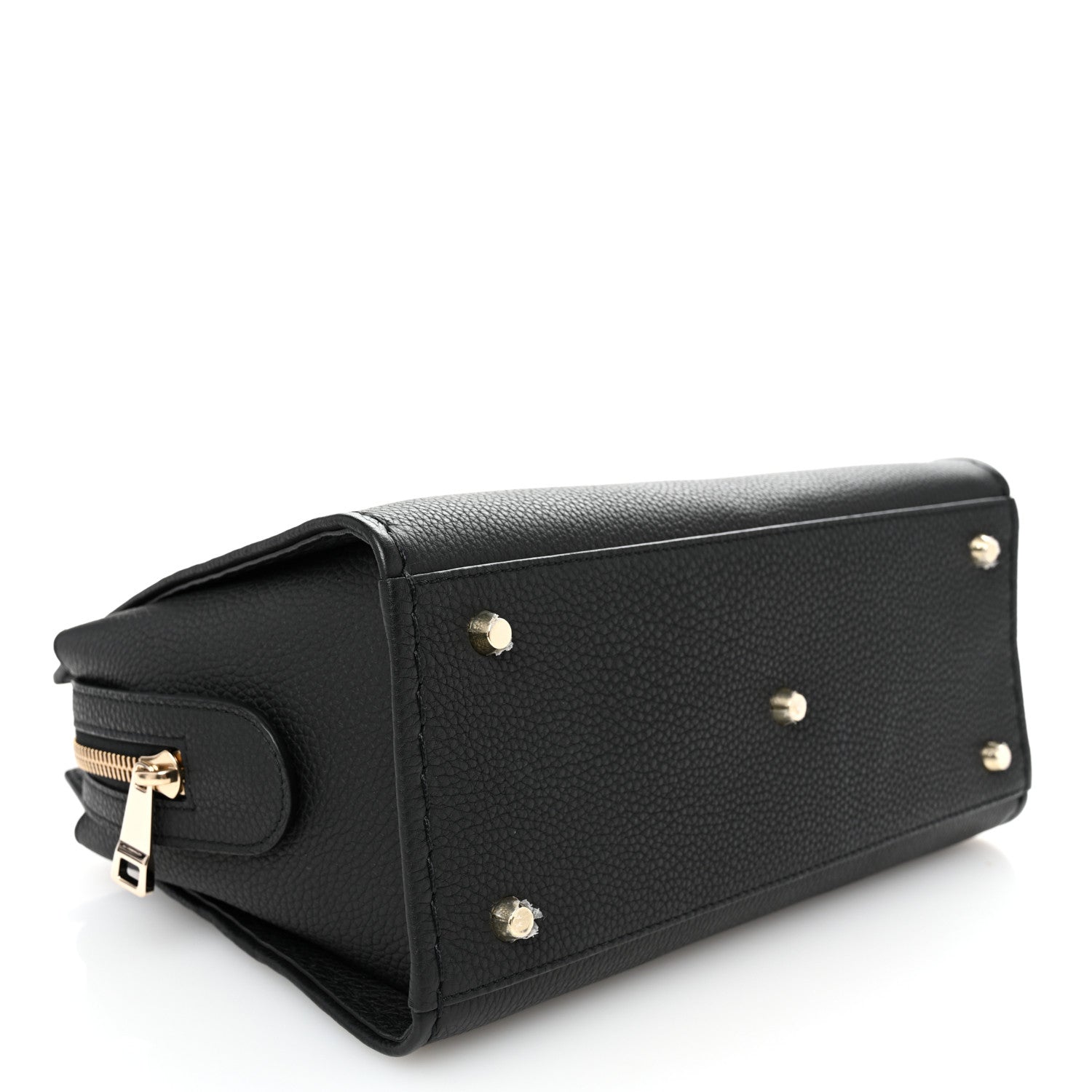 Chloe Grained Calfskin Small Edith Top Handle Bag Black 4 of 11