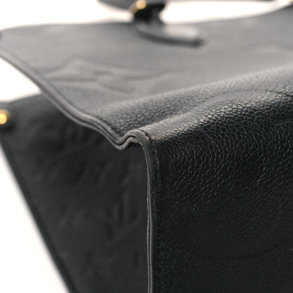 Louis Vuitton Empreinte Monogram Giant Onthego MM Black 10 of 12