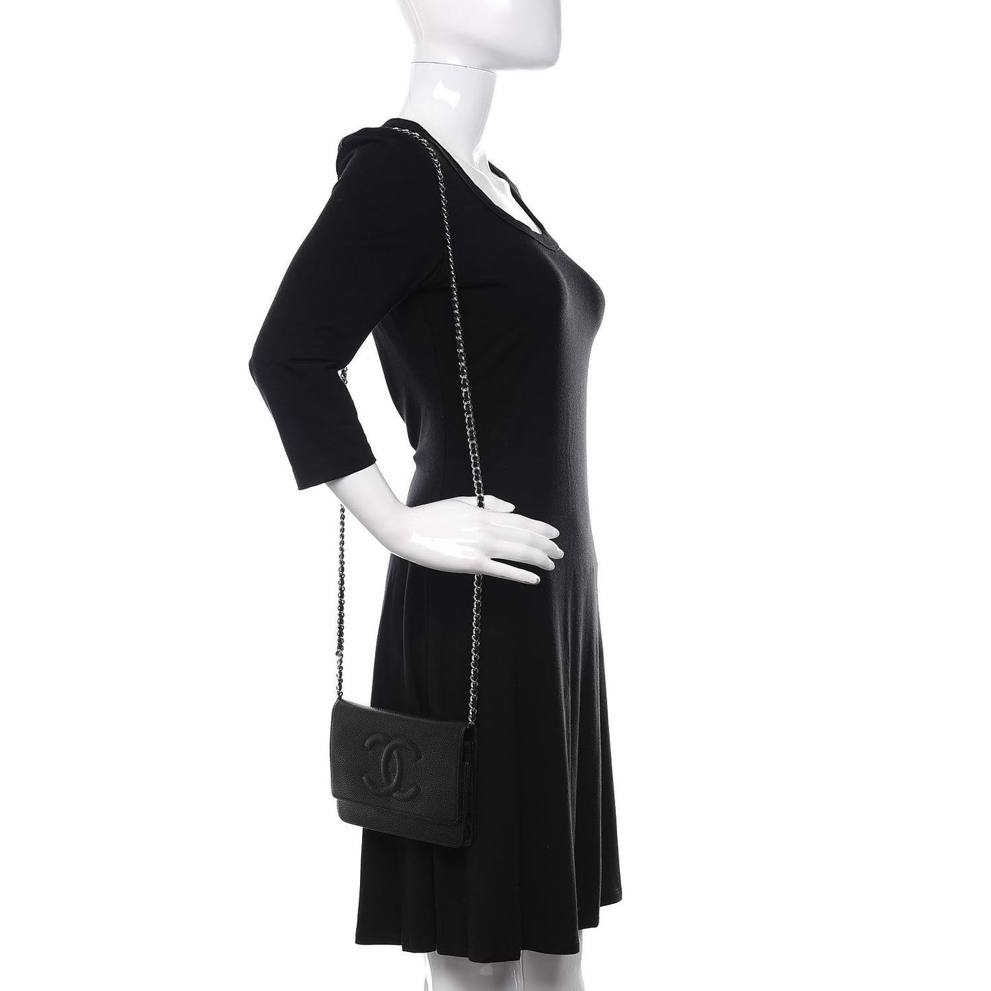Caviar Timeless CC Wallet On Chain WOC Black