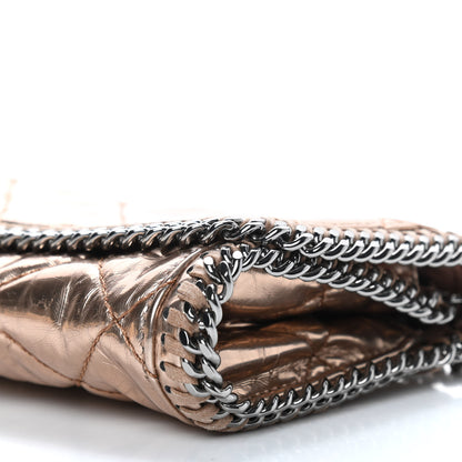 Stella McCartney Metallic Eco Alter Quilted Falabella Crossbody Bag Copper 8 of 8