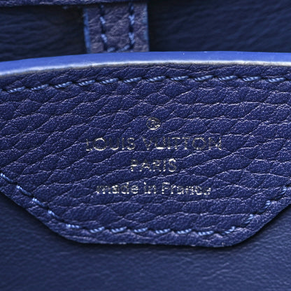Louis Vuitton Taurillon Snakeskin Capucines BB Dark Blue 7 of 10