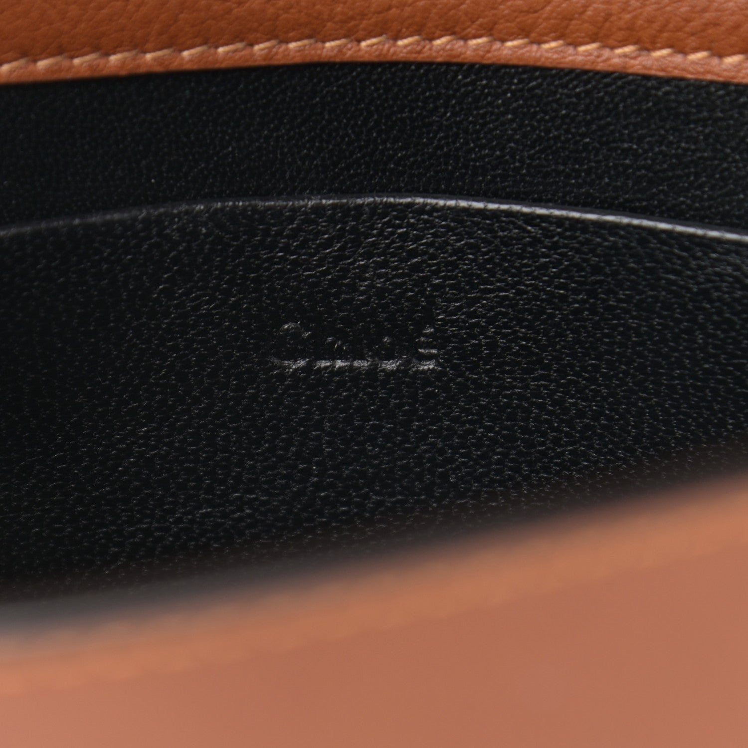 Chloe Calfskin Small Nile Bracelet Minaudiere Bag Caramel 6 of 9