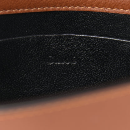 Chloe Calfskin Small Nile Bracelet Minaudiere Bag Caramel 6 of 9