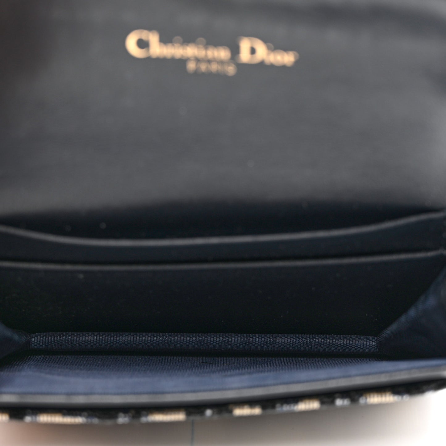 Oblique Saddle Card Holde Blue