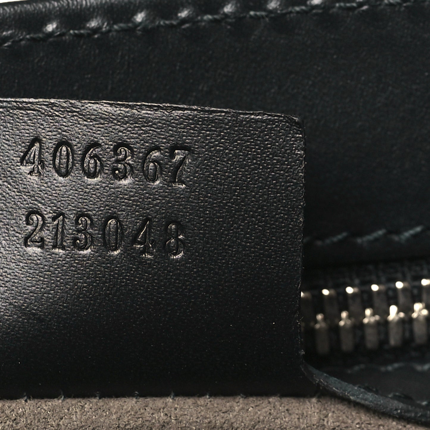 Guccissima Signature Medium Double Buckle Flap Messenger Bag Black